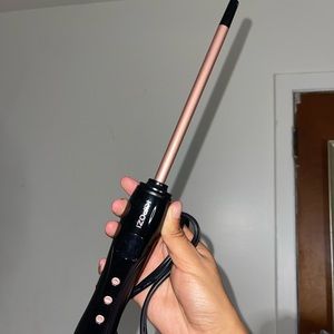 Kipozi 3/10 inch thin ceramic curling wand